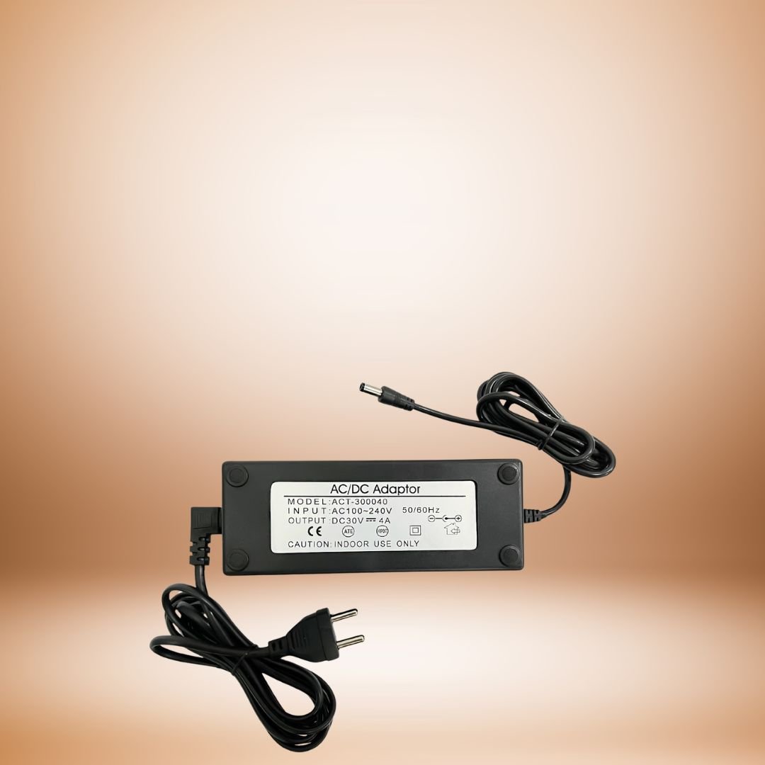 CALLSA 30 Volt 4 Amp, Power Adapter, SMPS, Power Supply Input : AC100-240V 50/60Hz Output DC 30V 4Amp (Black)