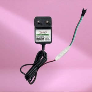 CALLSA 5 Volt 2 Amp LED Strip Lights Adapter, LED Light Charger, LED Light Connector, LED Connector (Input : 220V-50Hz 50mA Output 5V 2Amp) Black