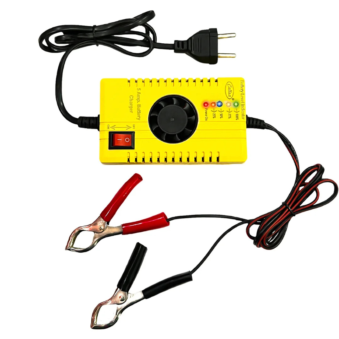 12V 5A battery charger