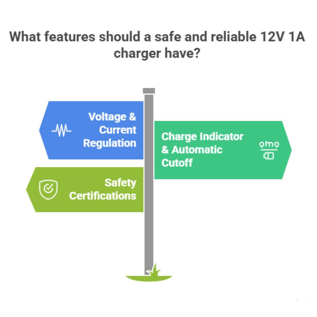 12V 1A Charger for Kids’ Toys