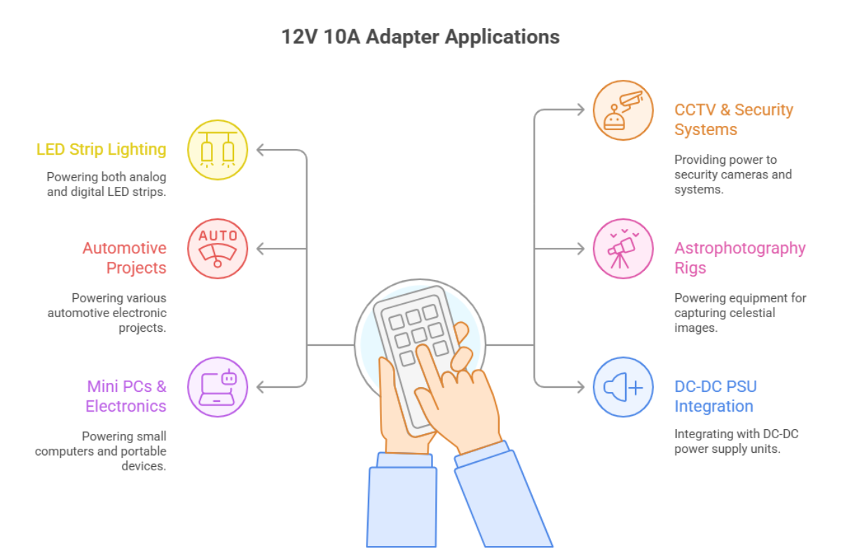 
12V 10A Adapter
